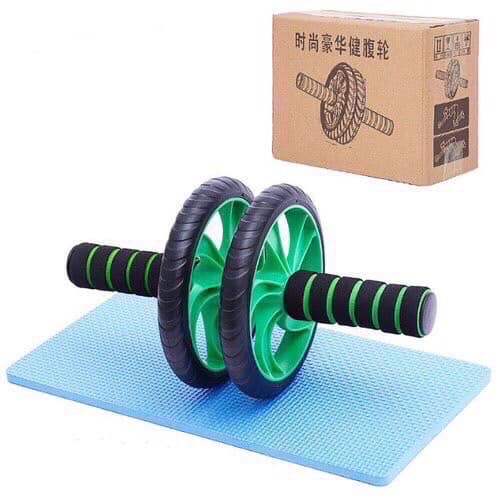 Dụng cụ con lăn tập cơ bụng 2 bánh