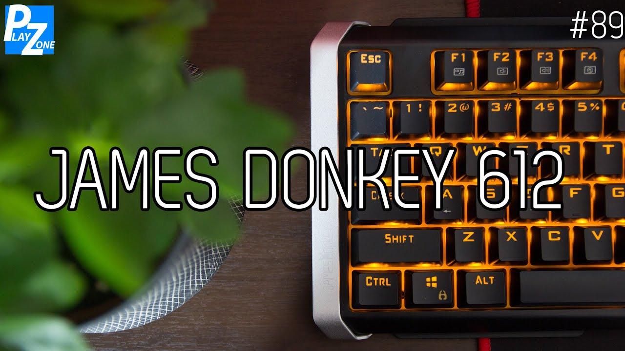 Phím cơ James Donkey 612 Black Blue Switch Kailh