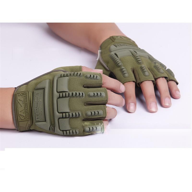 Găng tay, bao tay nam cụt ngón lái xe, tập gym, đi phượt bảo vệ mu bàn tay và tăng độ bám - Mpact