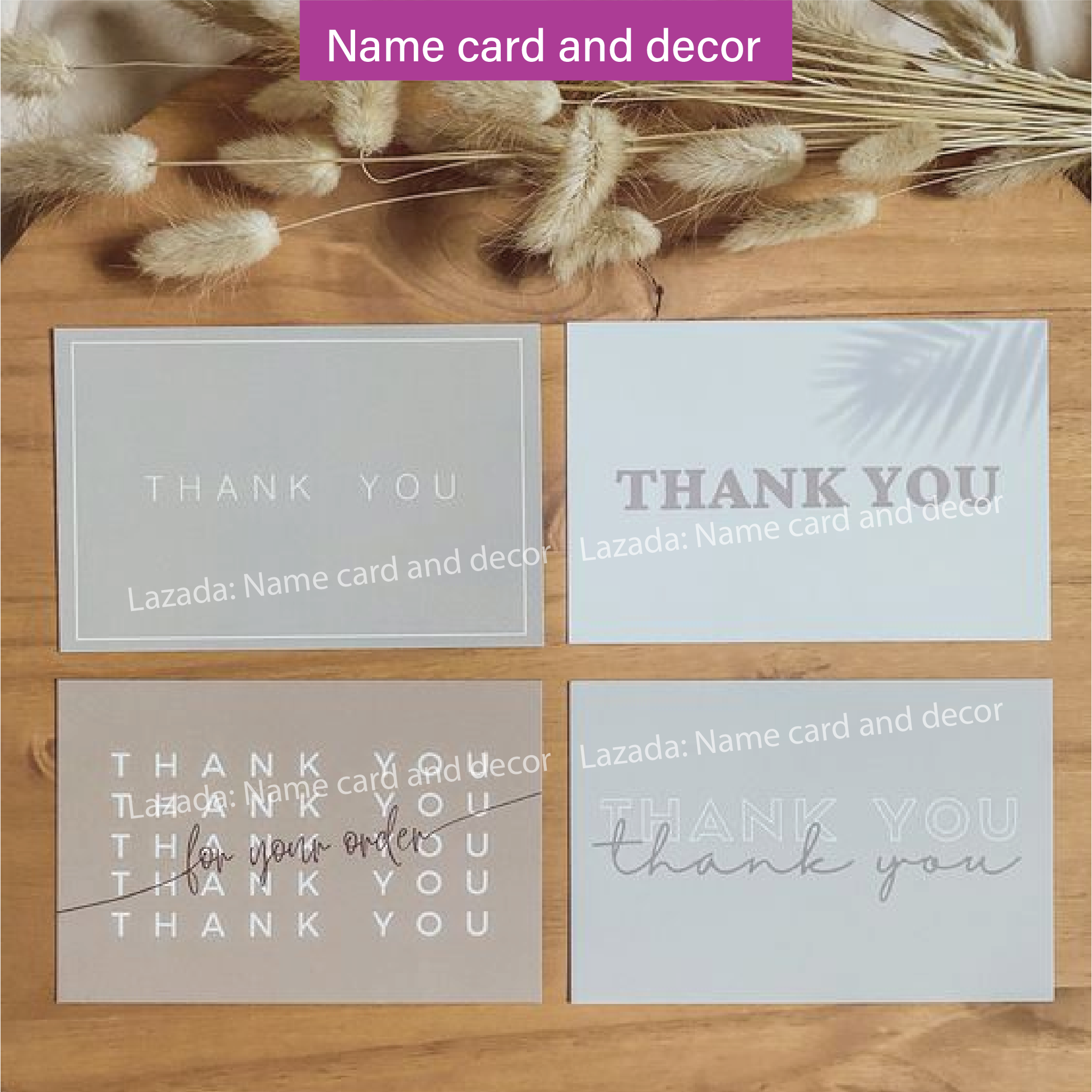In name card, in card cảm ơn theo yêu cầu khách hàng