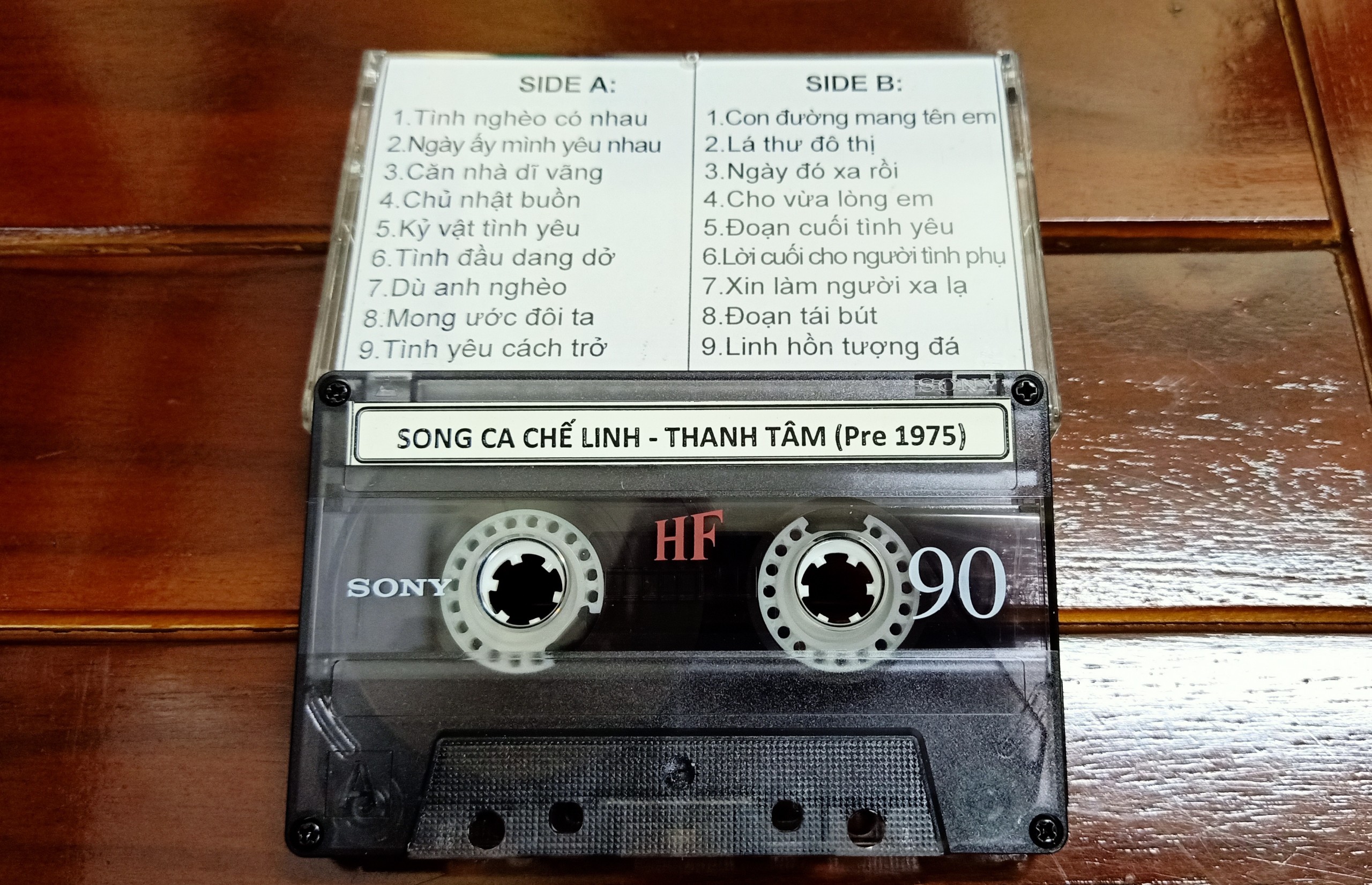 BỘ 10 BĂNG CASSETTE PRE 1975 (SET 3)