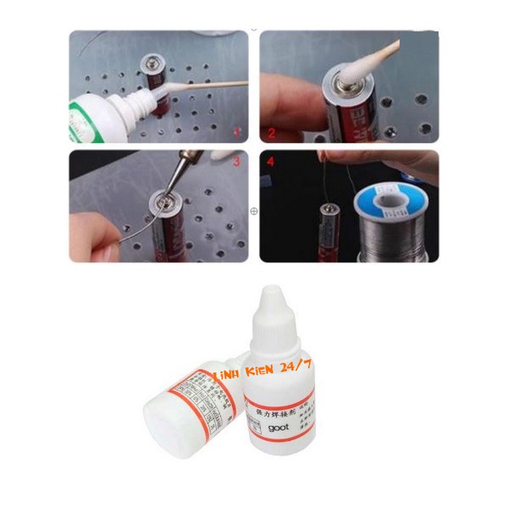 DUNG DỊCH TRỢ HÀN GOOT 25ML