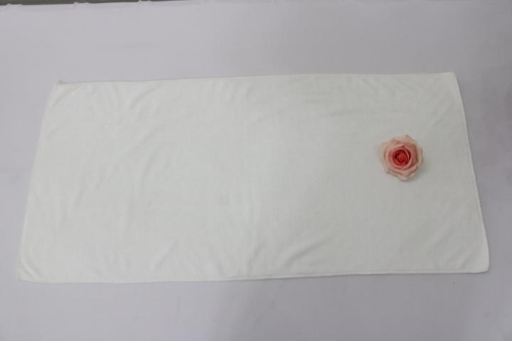Combo 5 Khăn Mặt, Khăn Quấn Tóc Spa Microfiber Nam Phong Màu Trắng 35*75cm