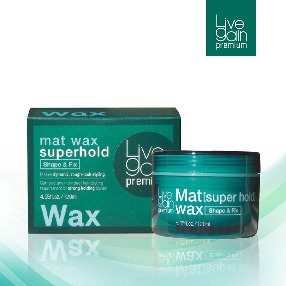 [HCM]Sáp CỨNG Livegain Premium Mat Wax 120g Hàn Quốc