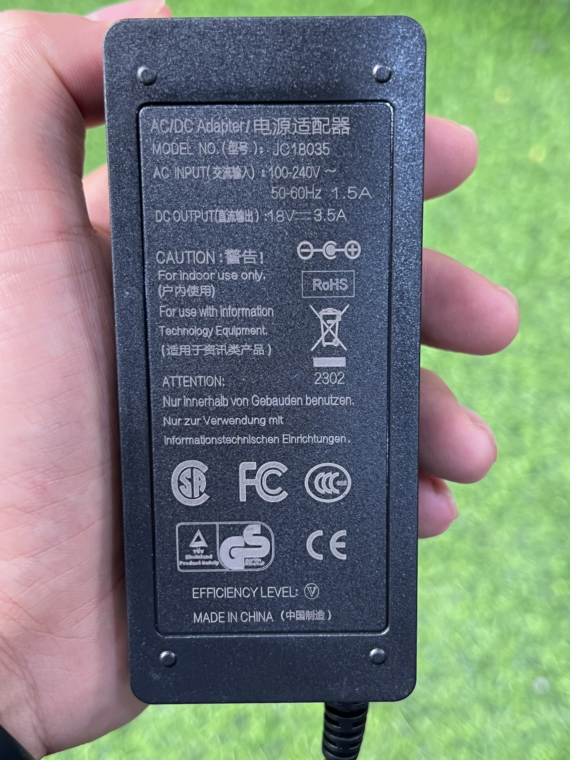 NGUỒN ADAPTOR DC 18V 3.5A HÀNG LOẠI TỐT