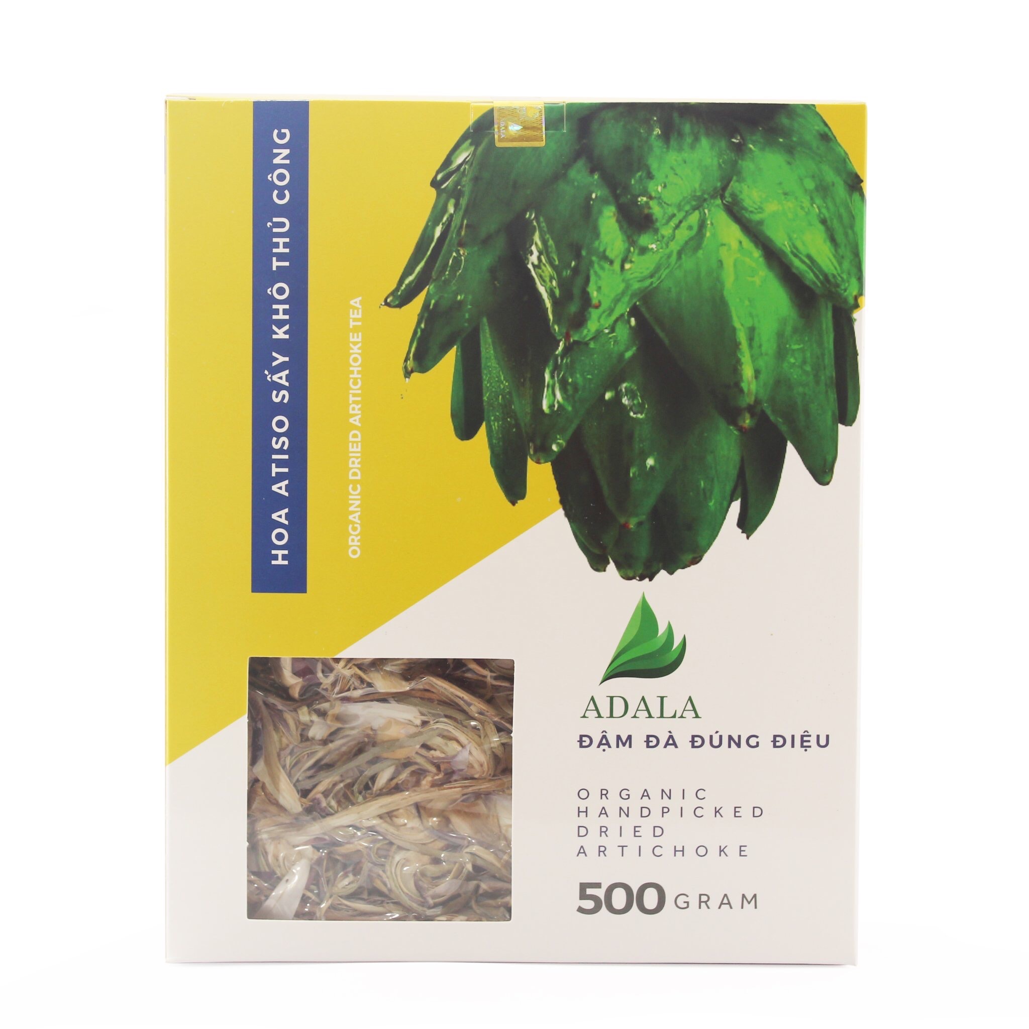 BÔNG ATISO ADALA HỮU CƠ SẤY KHÔ 500 GRAM ( HÀNG VIỆT NAM CHÍNH HÃNG )