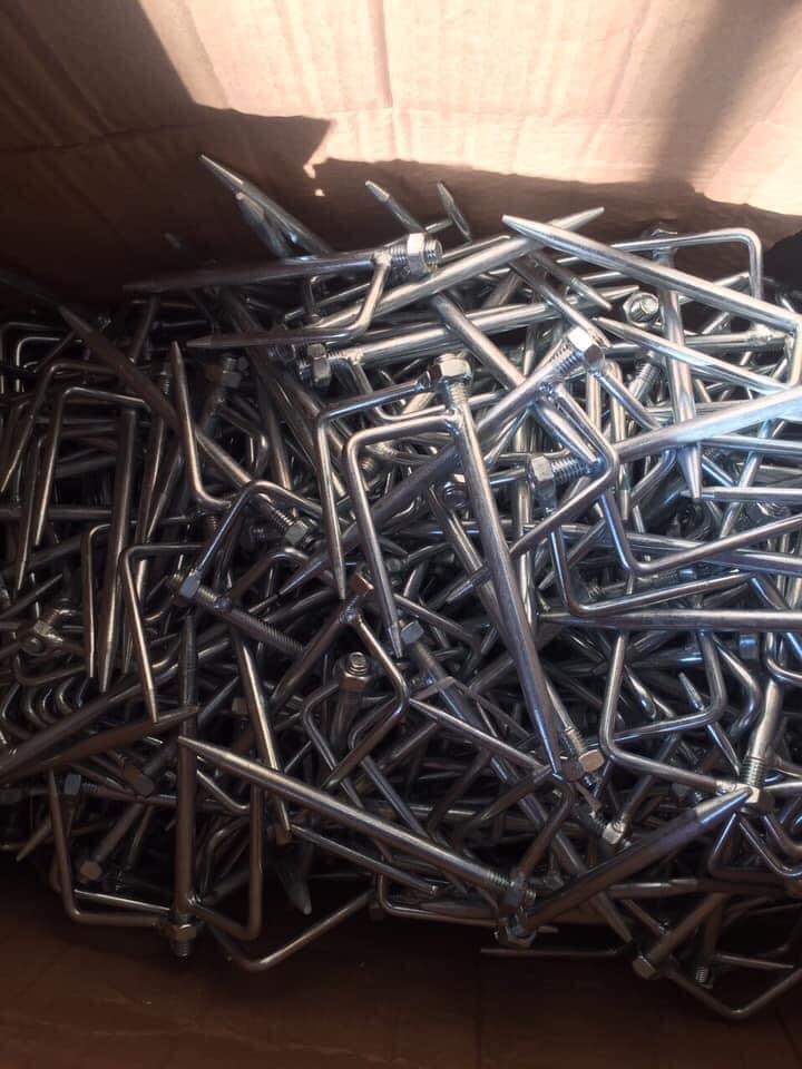 chân cắm ô câu cá inox cao cấp