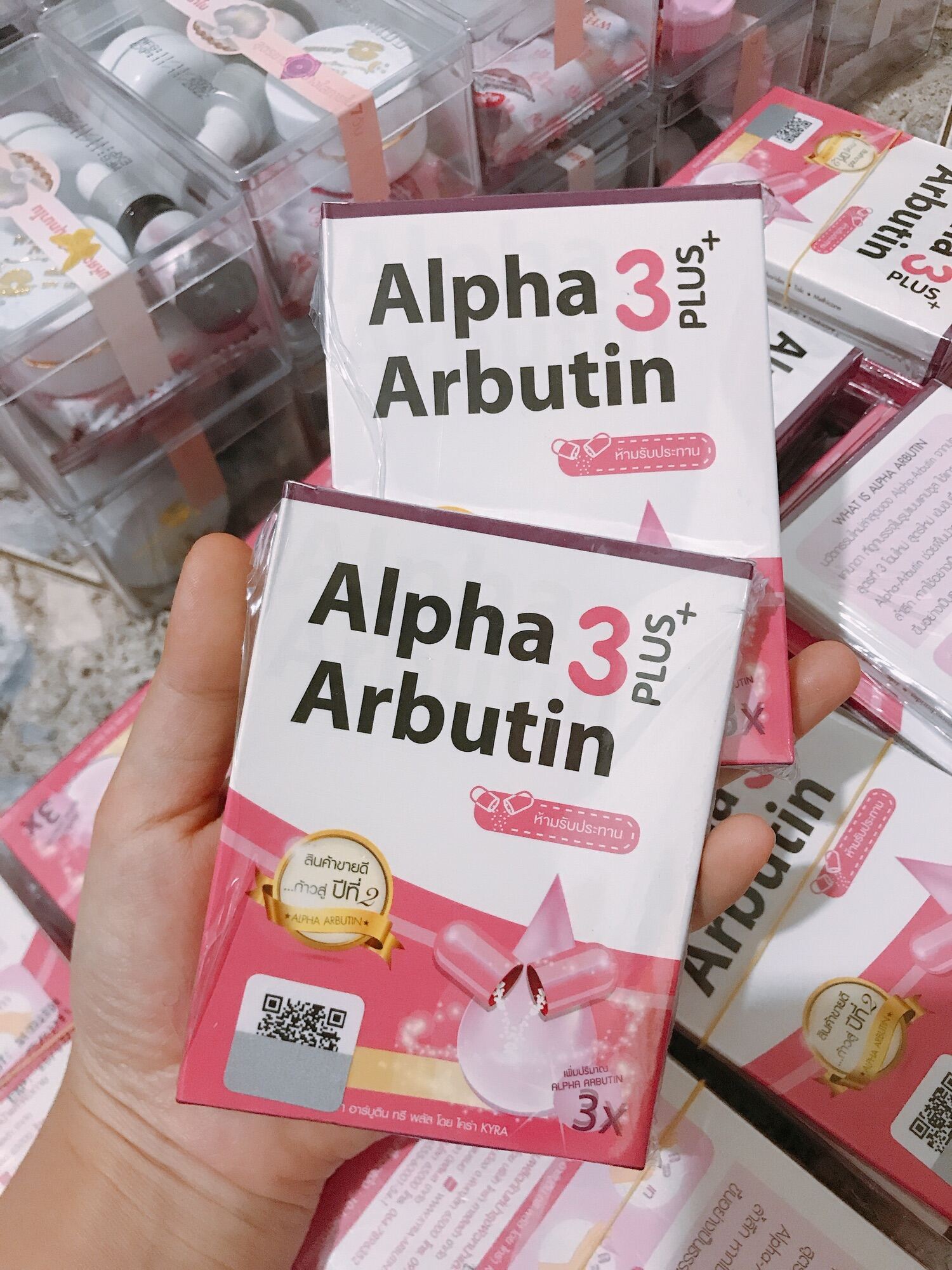 Viên kích trắng Alpha Abutin 1 hộp 10 viên