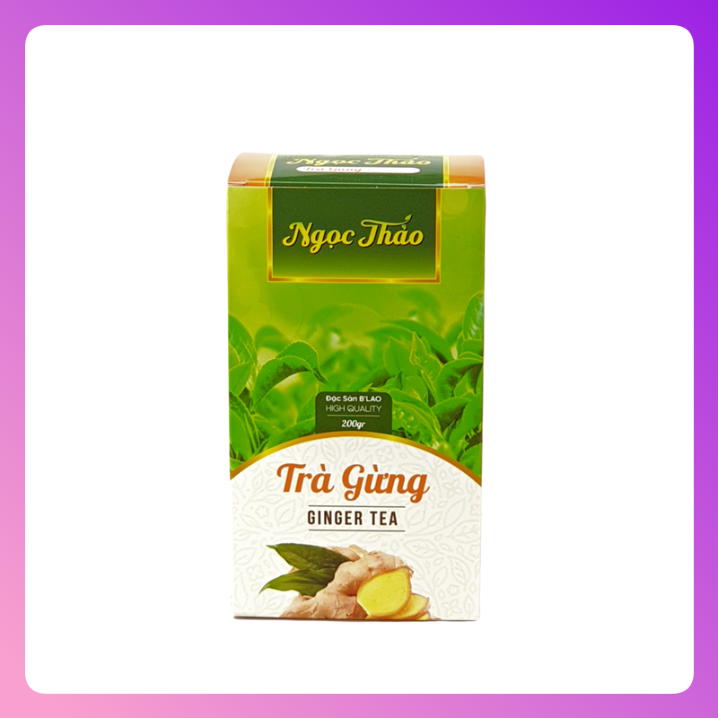 Hộp Trà Gừng Ngọc Thảo 200 gr
