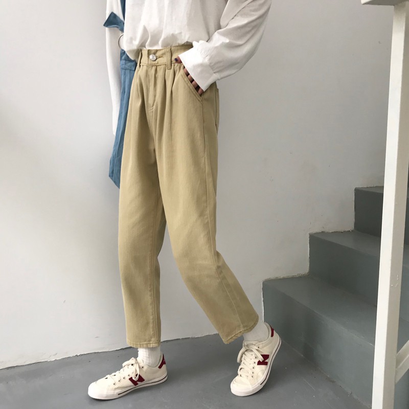 quần Jeans lửng phong cách