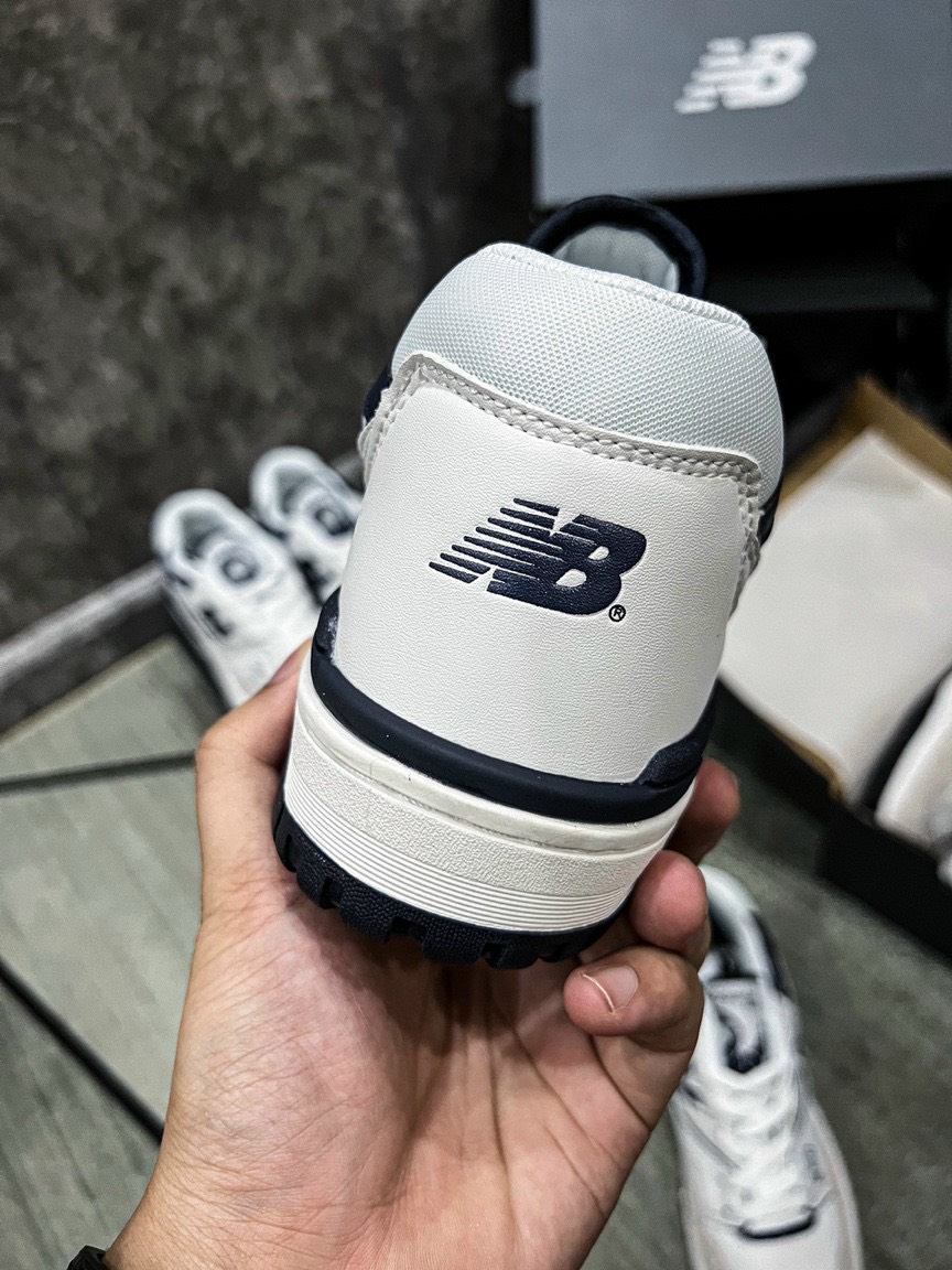 Giày sneaker N.e.w Ba.l.ance 550 – White Navy ( full box )