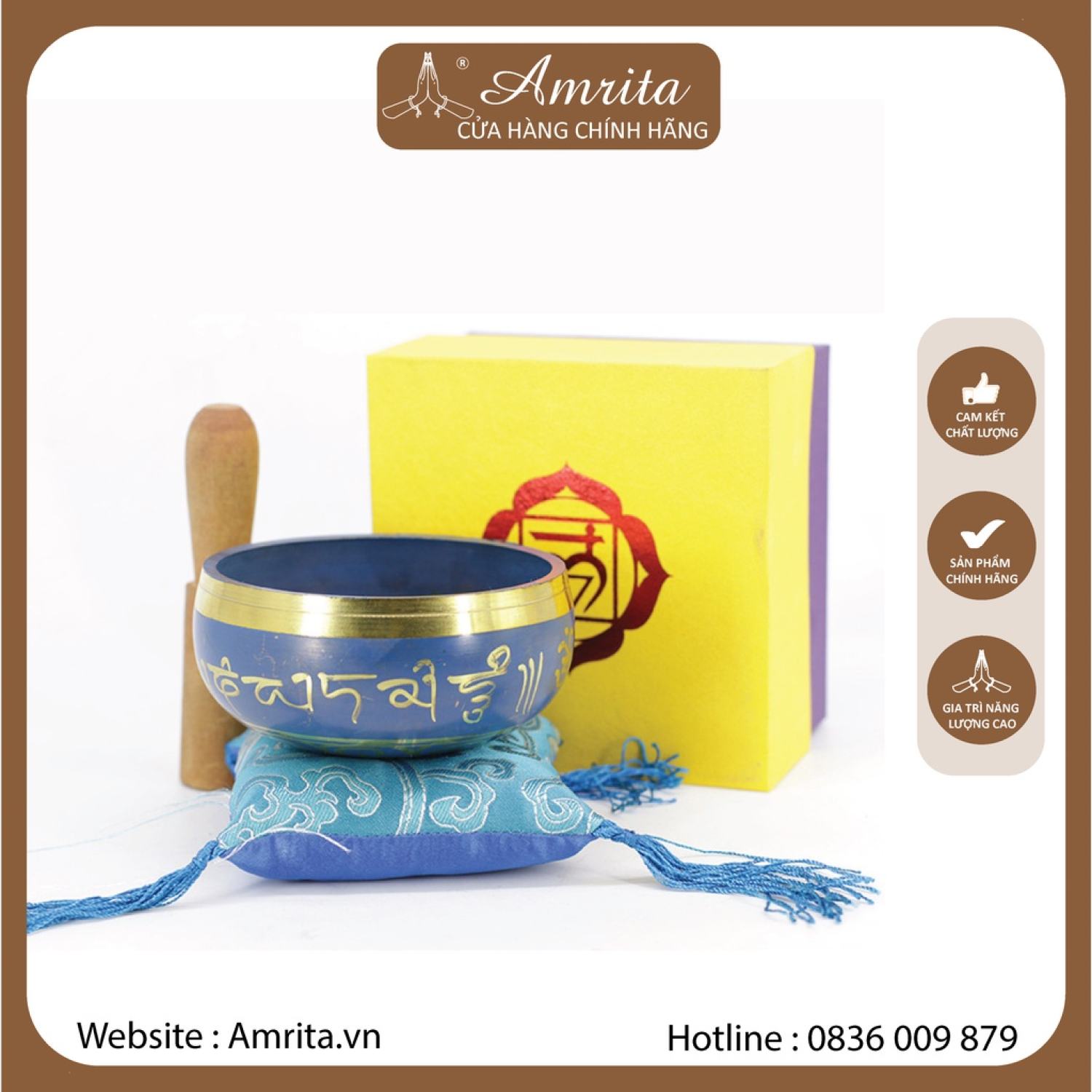 [giá sỉ]Chuông xoay Tây Tạng (Nepal) - Singing Bowl