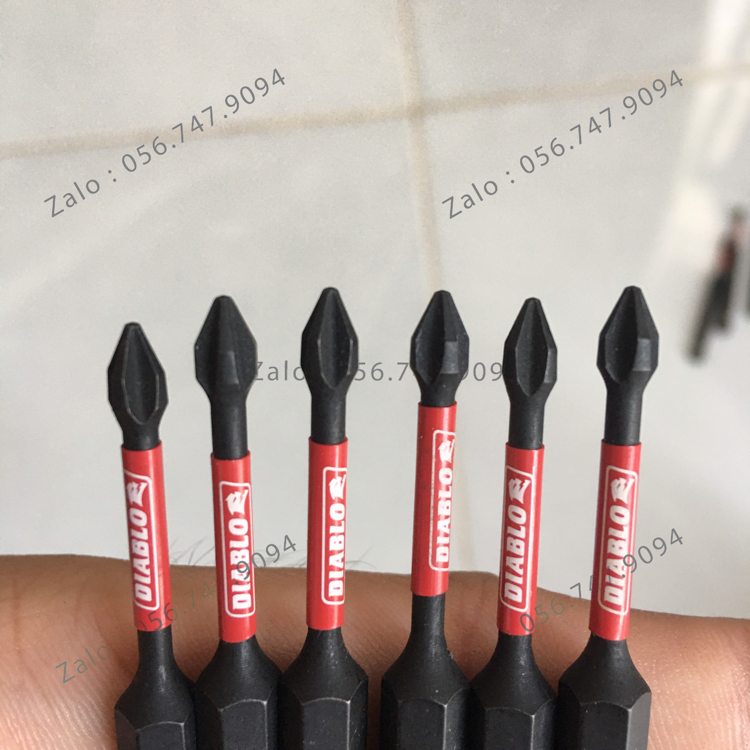 [1 Cái]Mũi Vít Bake DIABLO PH1 Dài 90mm Màu Đen Tem Đỏ