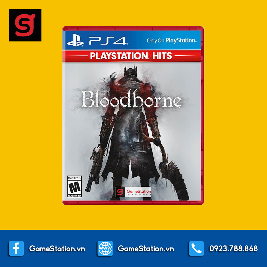 Đĩa Game PS4: Bloodborne - hệ US