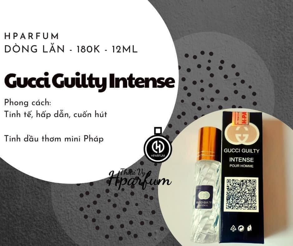 Nước hoa mini Pháp Hparfum GUCCI Nam dạng lăn 12ml