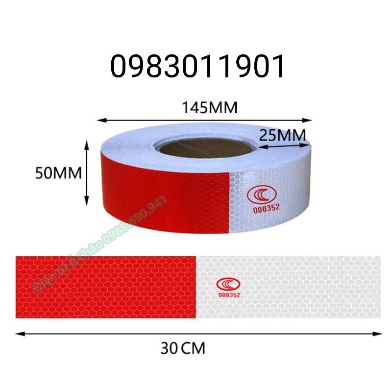 Miếng Dán Phản Quang 3M, Miếng Dán Phản Quang Ô Tô, Xe Máy,Dán Cảnh Báo, Trang Trí..