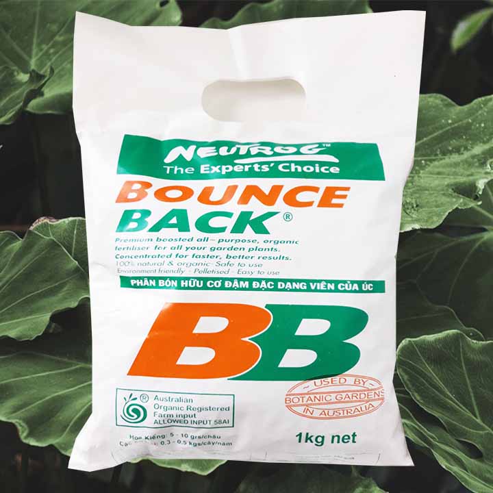 Phân hữu cơ tan chậm nhập khẩu Úc bao 1kg