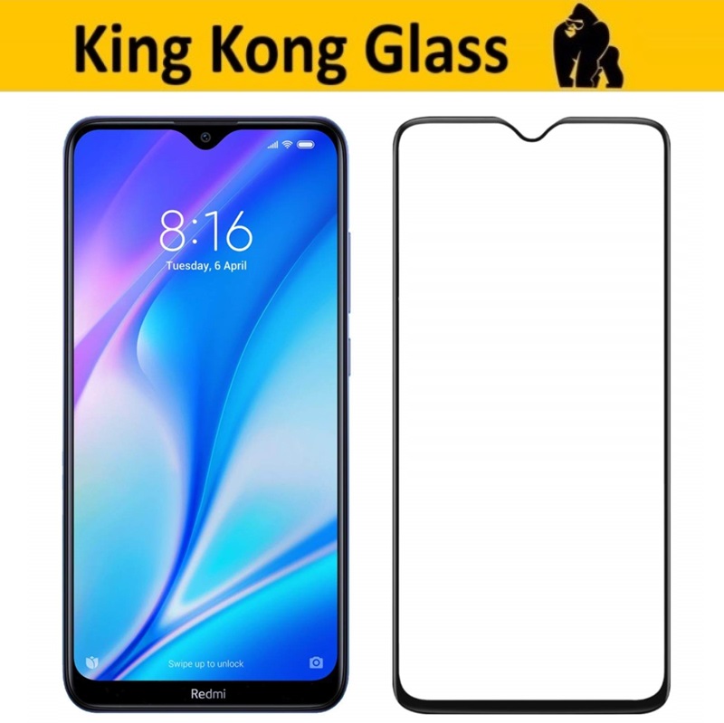 [KingKong] Cường lực King Kong Full Màn Xiaomi Redmi 7 / Redmi 8 / Redmi 8A