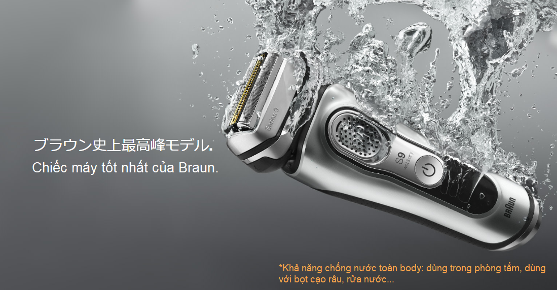 Máy cạo râu B.raun Series 9 - Made in Germany