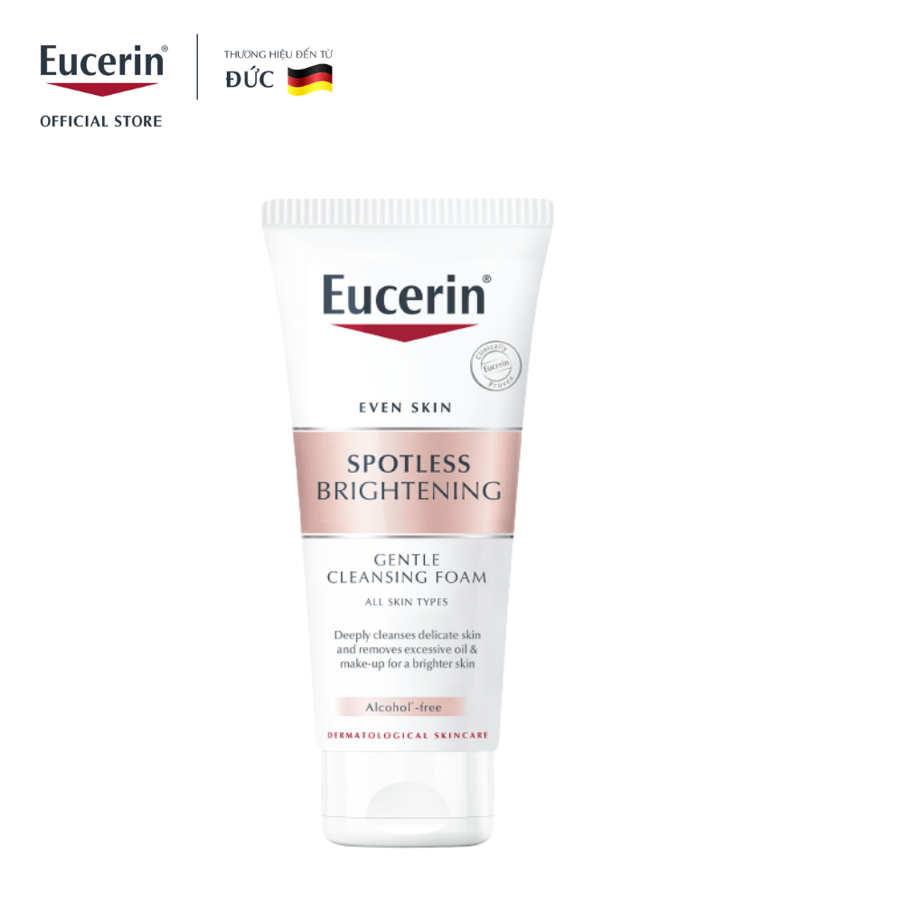Sữa Rửa Mặt Sáng Da Eucerin Spotless Brightening Cleansing Foam 50g