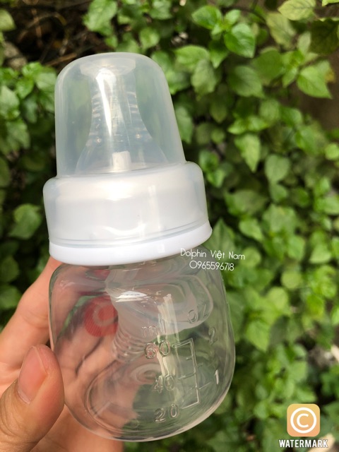 Bình Sữa Cổ Hẹp Dolphin 60Ml