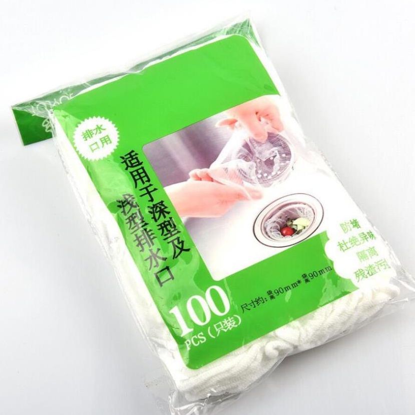 100 PCs sink trash filter bag