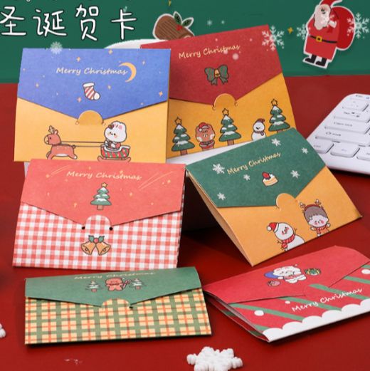 Thiệp giáng sinh, noel mini dễ thương thiepgiangsinh03