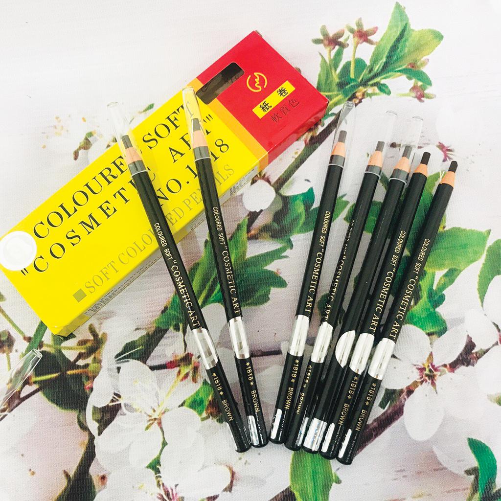 [HCM]Chì xé kẻ mày 2 tem cao cấp ( Màu Nâu )
