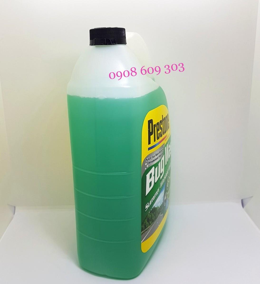 Nước Rửa Kính Ô Tô Prestone Bug Wash 3,78 lít