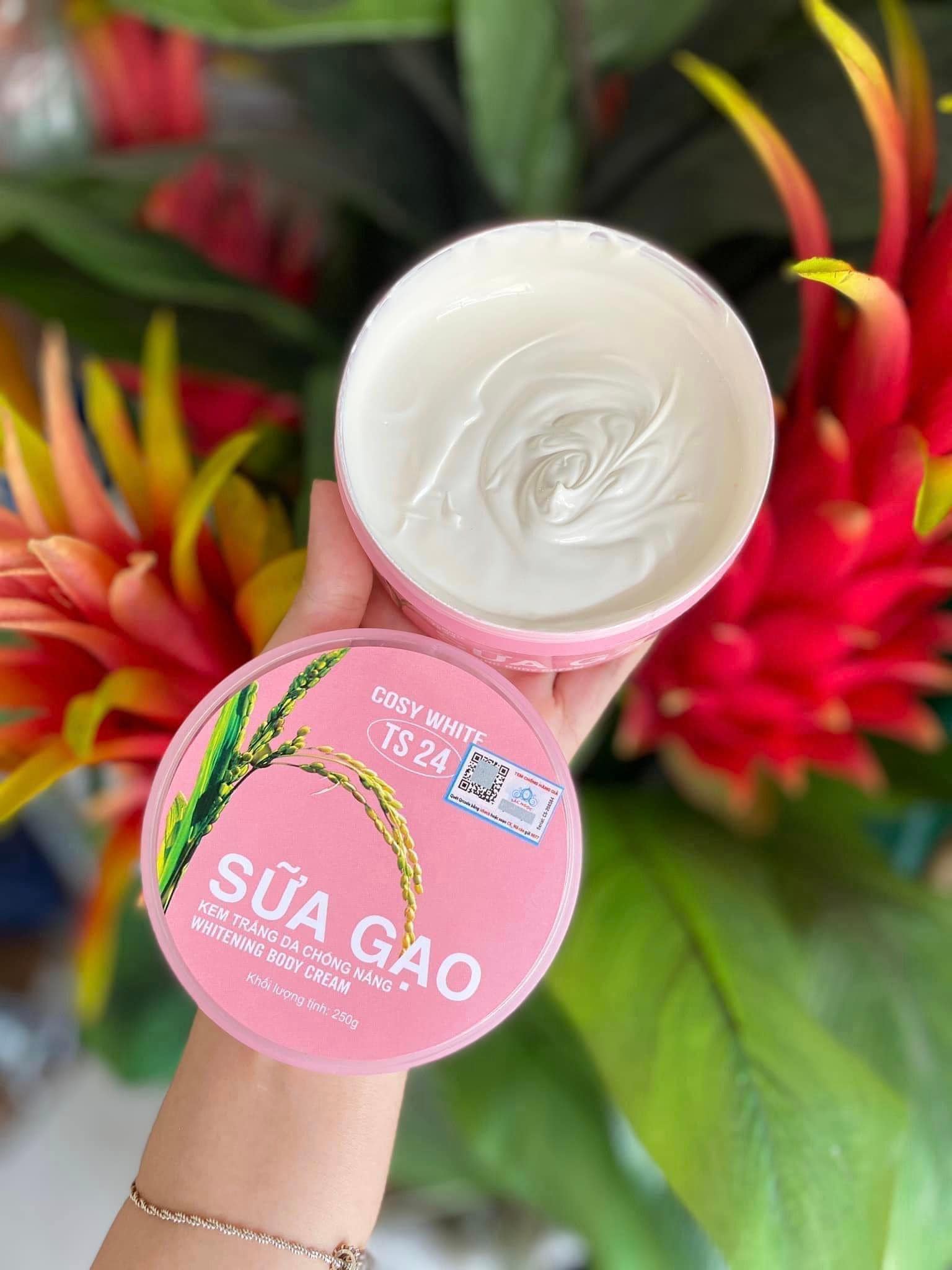 Kem body Sữa Gạo COSY WHITE - 250g
