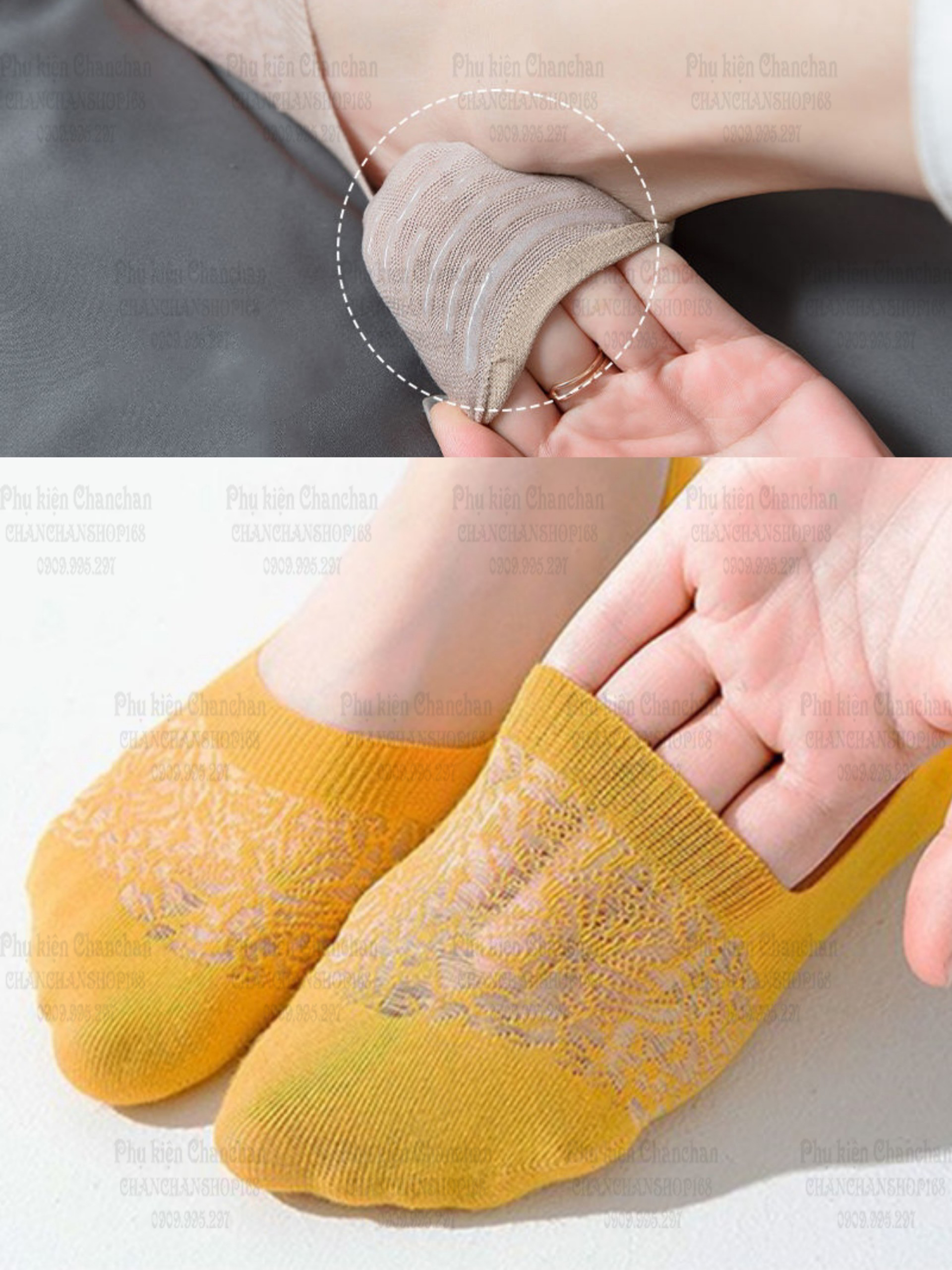 Vớ lười lưới ren sz Nữ - Mua 3 giảm 5%