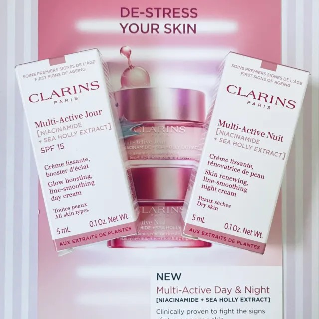 kem dưỡng chống nhăn Clarins Multi-Active Jour 5ml