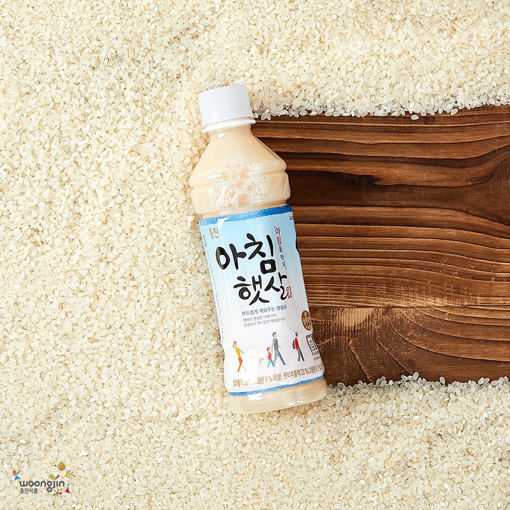 Nước gạo Hàn Quốc Woongjin 180ml, 500ml