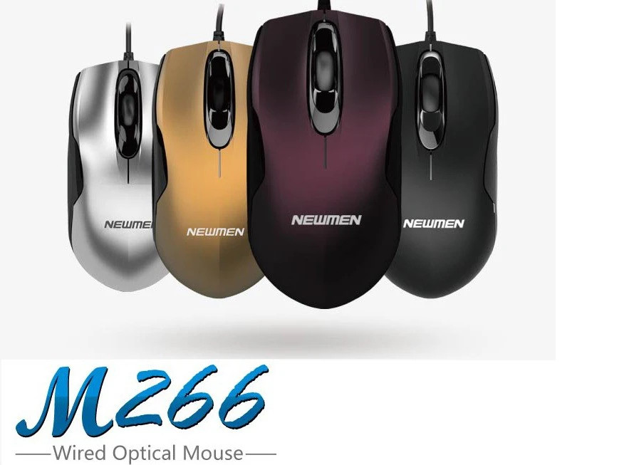Mouse Newmen M266 1200DPI USB Gaming Chính Hãng