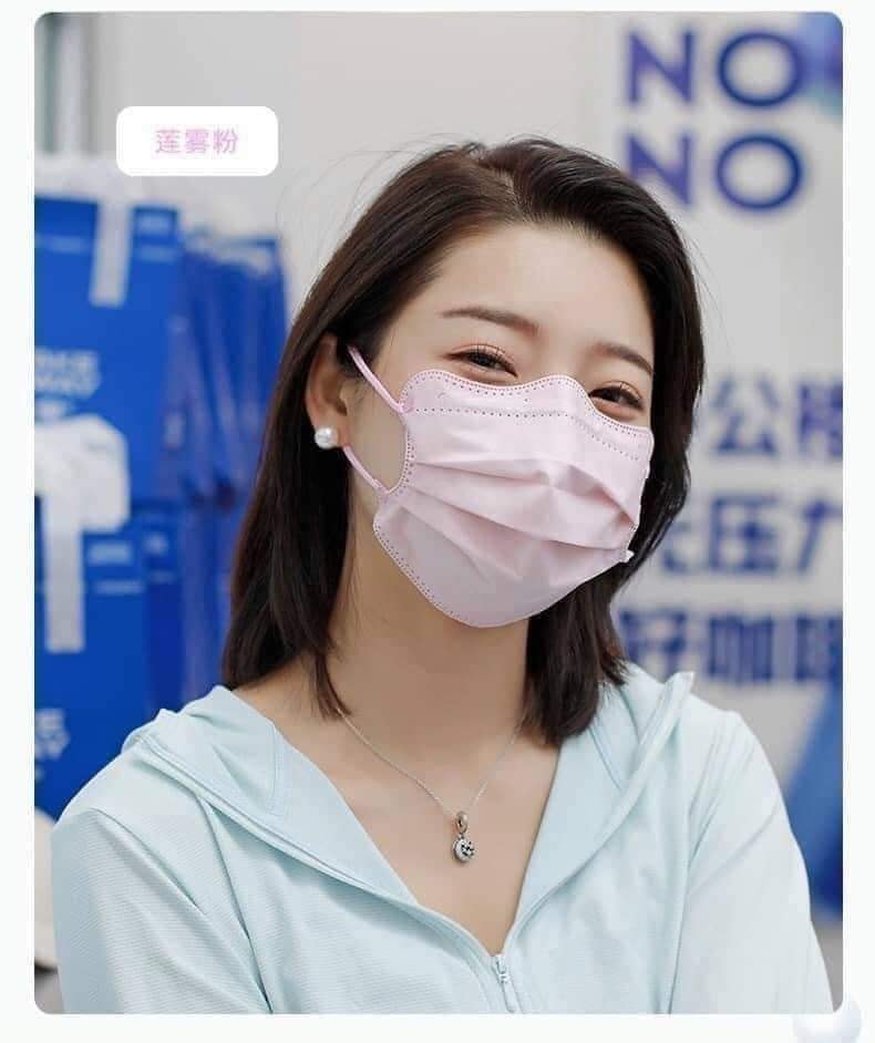 COMBO 10 TÚI 100 CHIẾC KHẨU TRANG KF95 KING CUA
