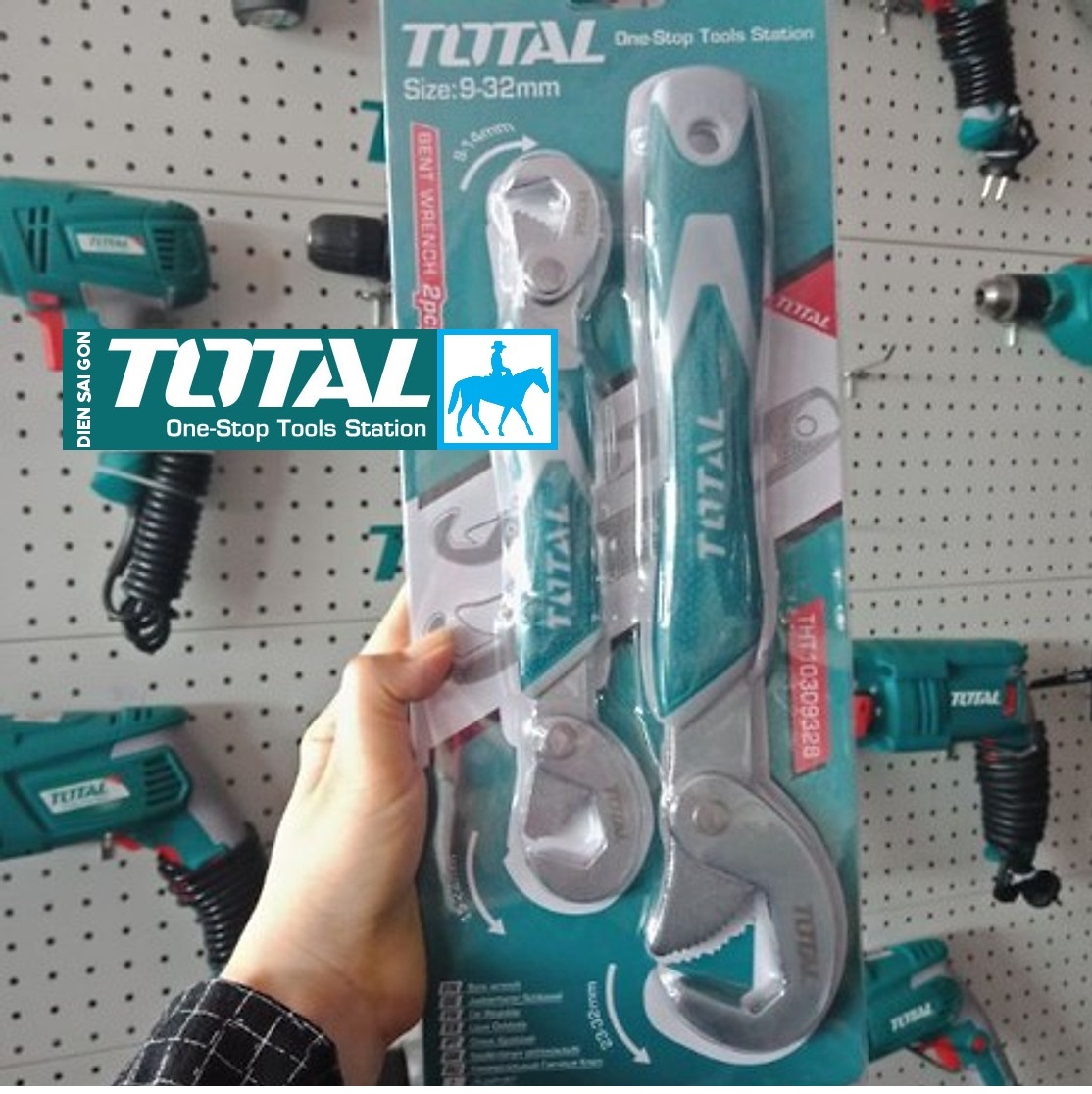 Bộ 2 mỏ lết đa năng INGCO HBWS110808 TBWS09328