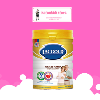 Sữa Bột LACGOLD CANXI NANO lon 900g