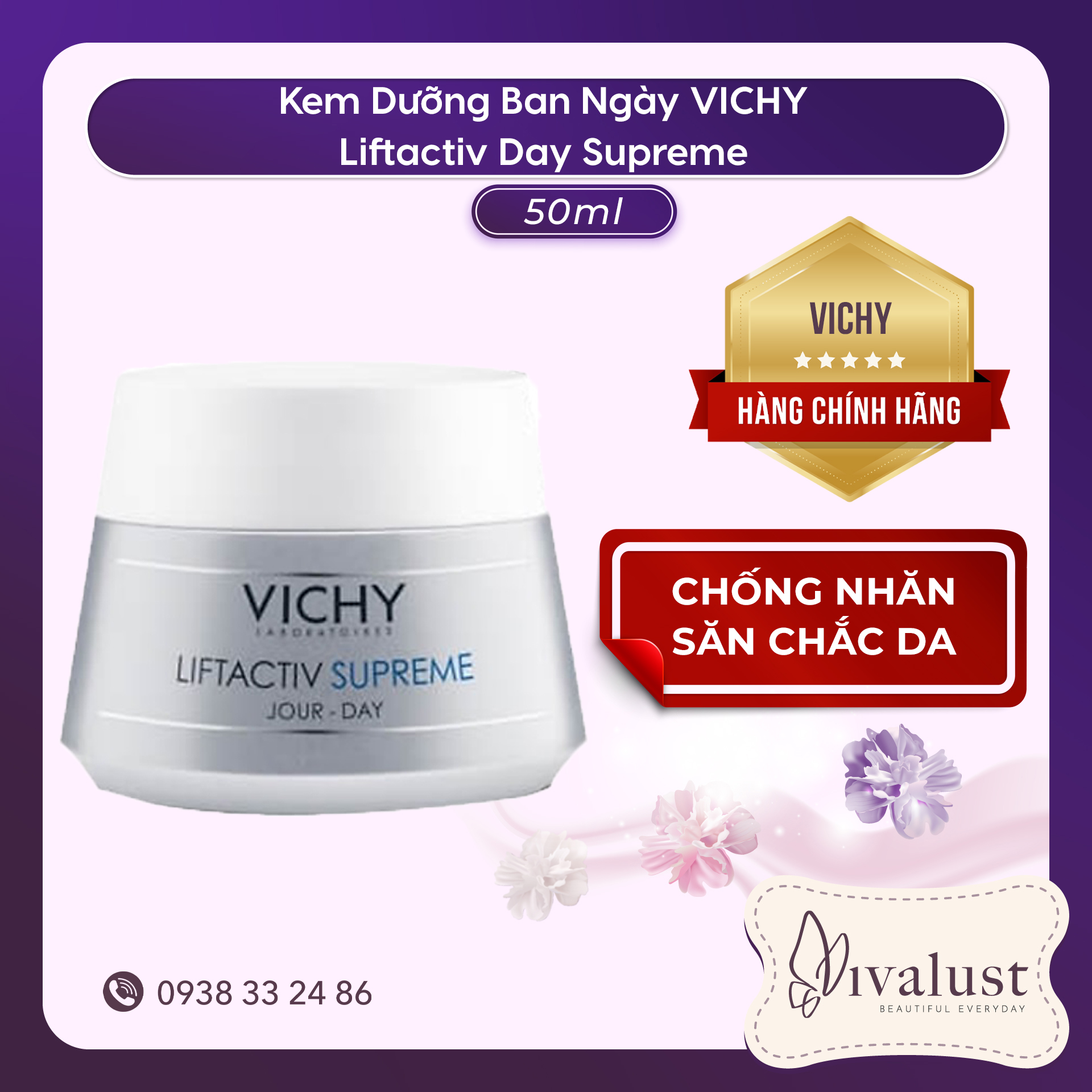 Vichy Kem Dưỡng Vichy Làm Sáng Săn Chắc Da Ban NgàyBan Đêm Liftactiv ...