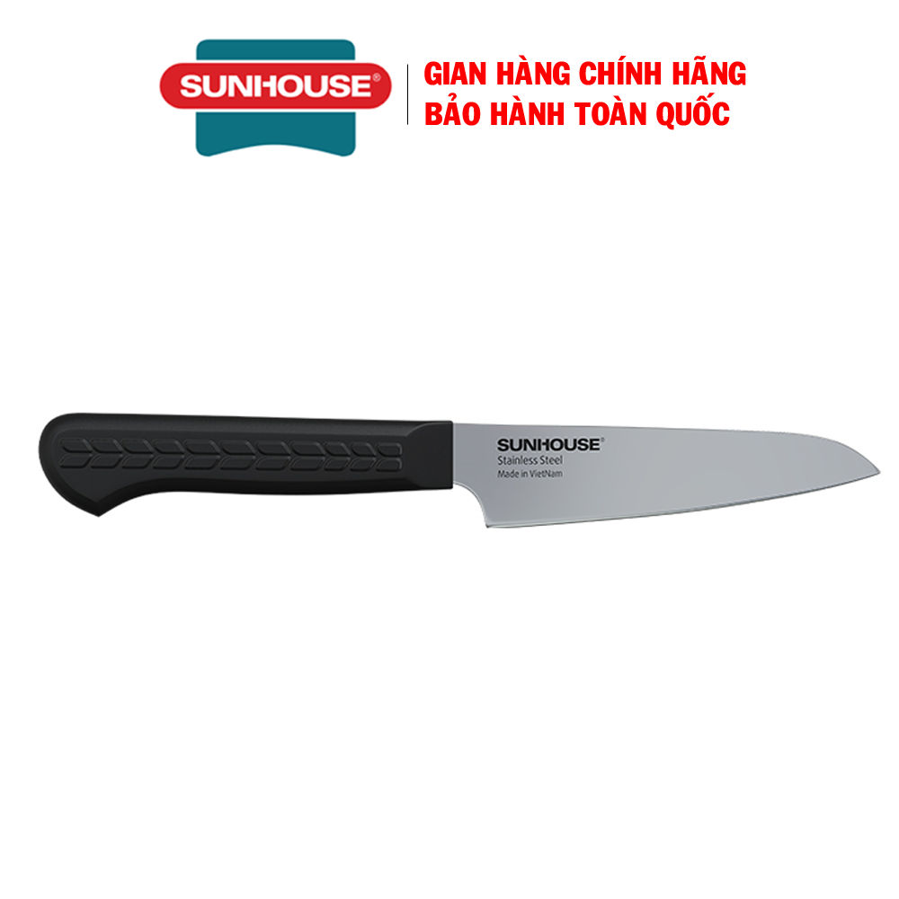 DAO GỌT HOA QUẢ SUNHOUSE KS-KN100PS - Dao gọt trái cây - Dao nhọn - Dao thép nhọn - Dao thép không gỉ