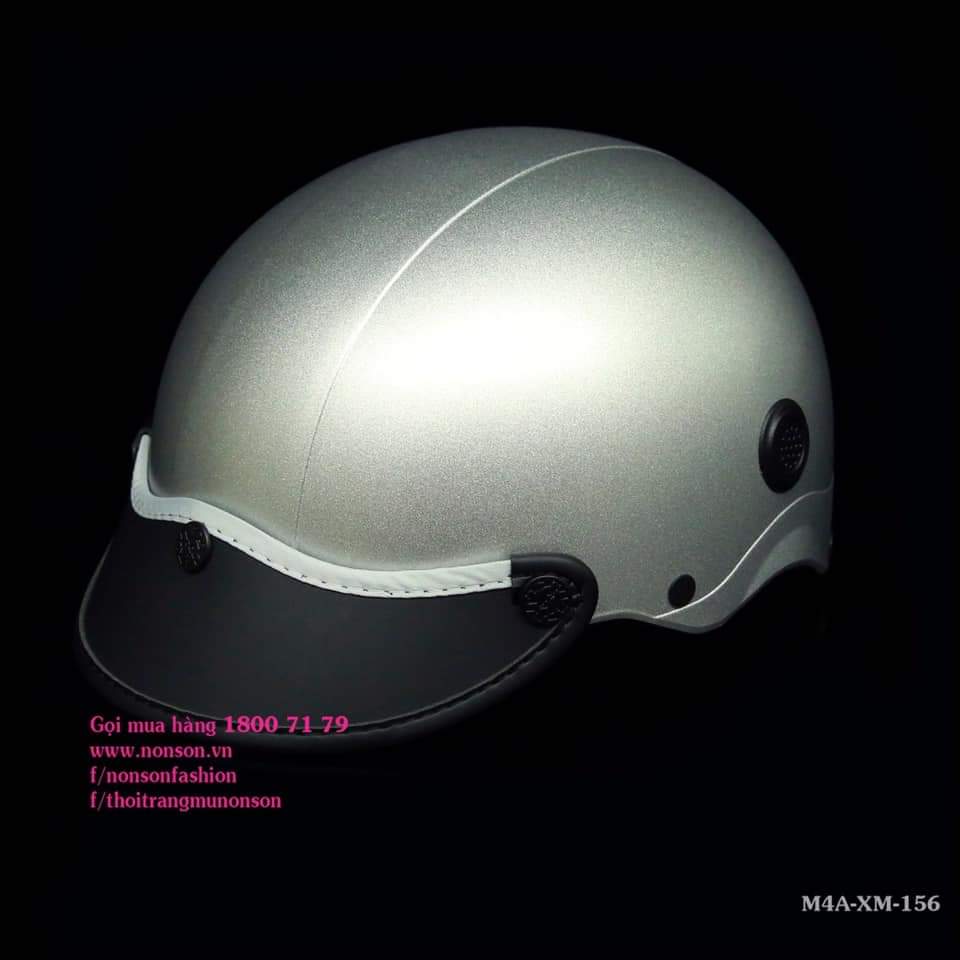 [HCM]NÓN BẢO HIỂM SƠN 1/2 ĐẦUCÓ LỖ THÔNG GIÓ LÓT ĐẸP THỜI TRANG LULY FASHION L02