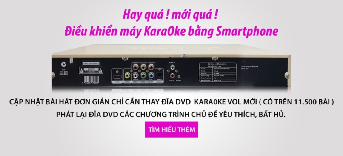 Đầu DVD Karaoke Arirang AR-36MB(Có bluetooth)