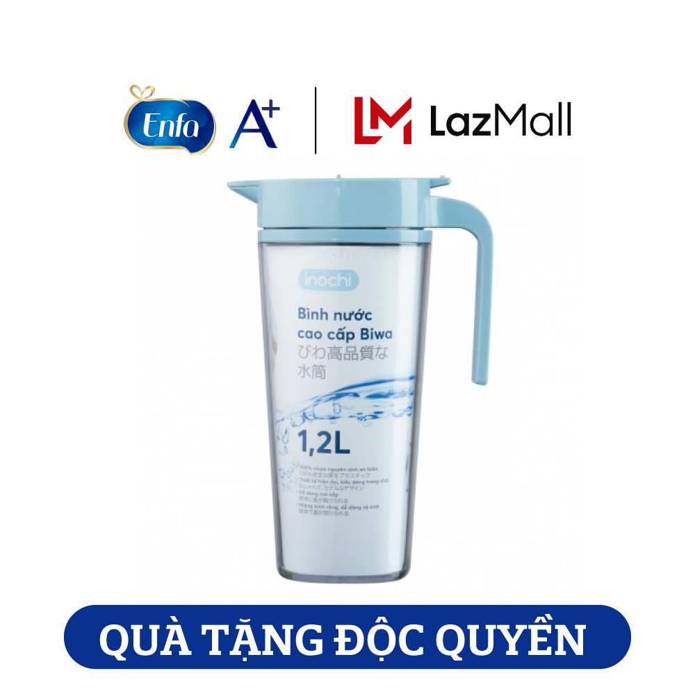 [Quà tặng Enfa] Bình nước cao cấp Biwa (giao mẫu ngẫu nhiên)