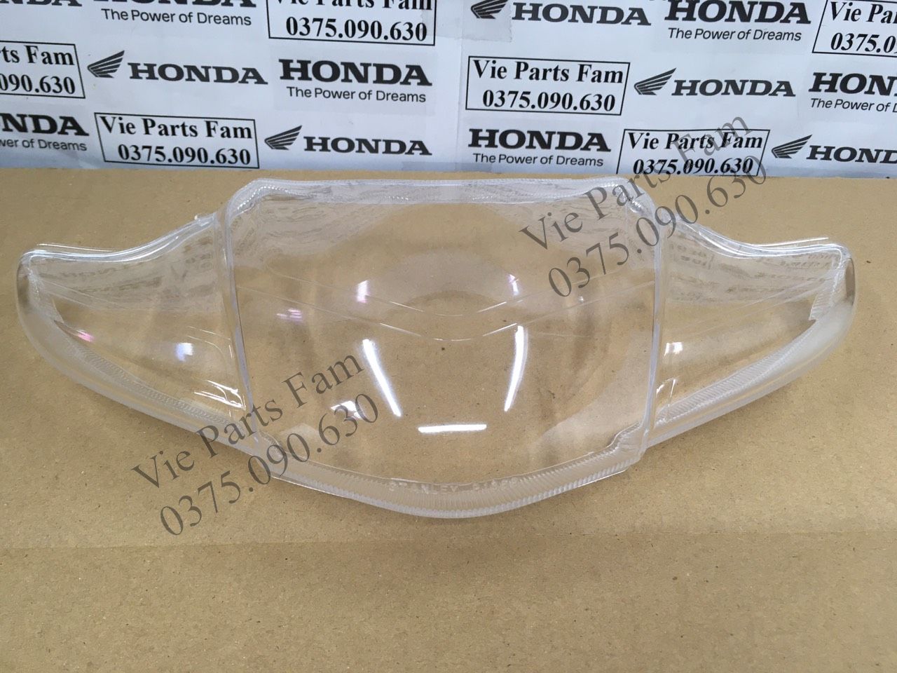 Mica/ mặt kính đèn pha Wave S110, RSX 110, RS 110 đời xe 2009-2010-2011 (Hàng tốt)