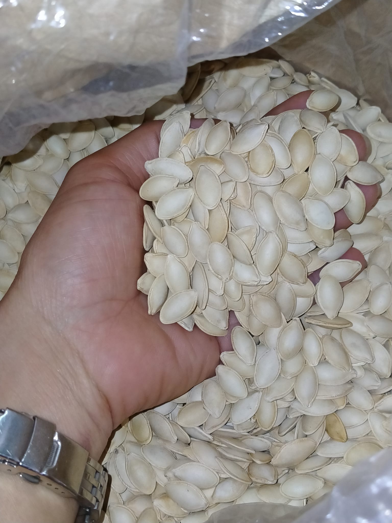 hạt bí rang tay bình thuận 500 gr