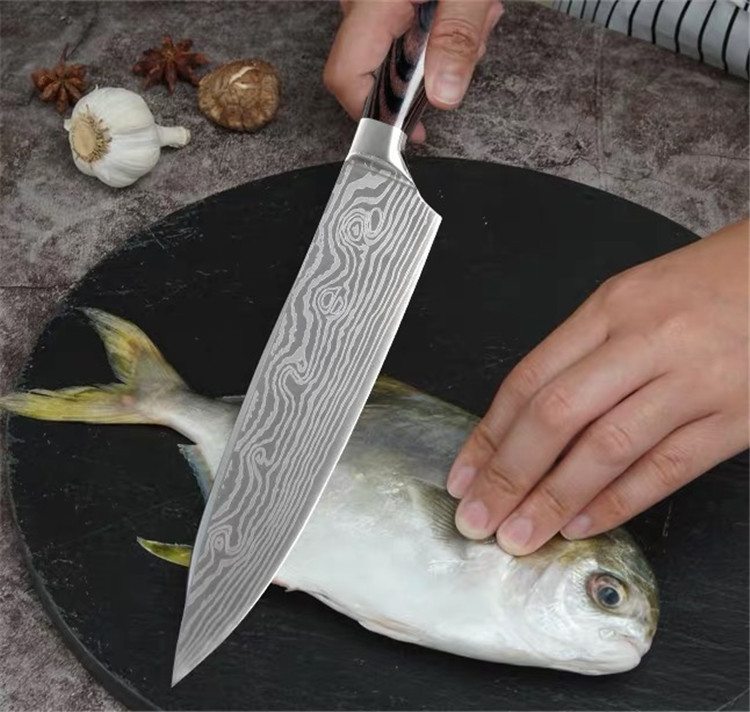 [Hàng cao cấp] Dao sashimi 7CR17 - PHONG CÁCH NHẬT BẢN , DÀI 33CM