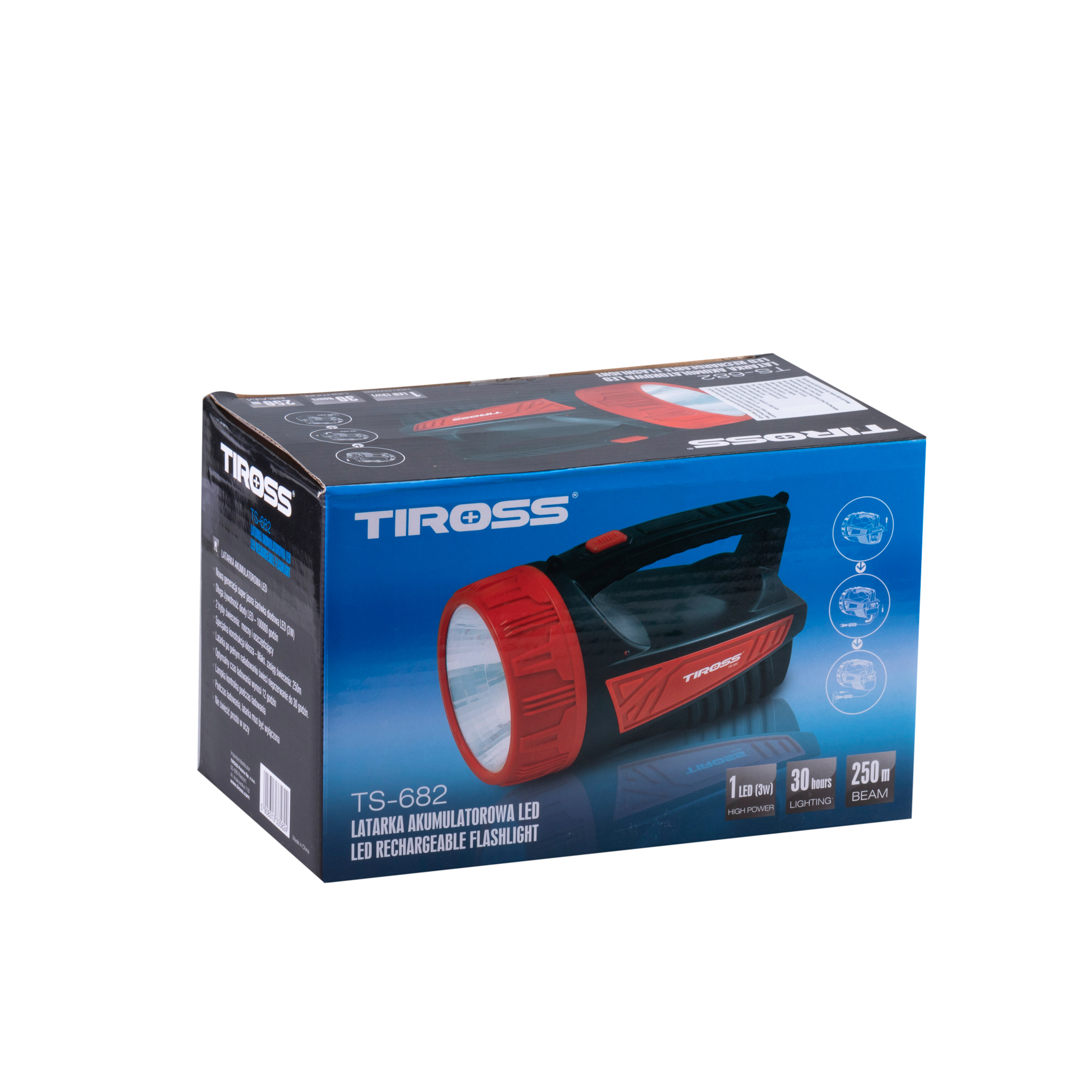 Đèn Pin Sạc Điện Tiross TS-682