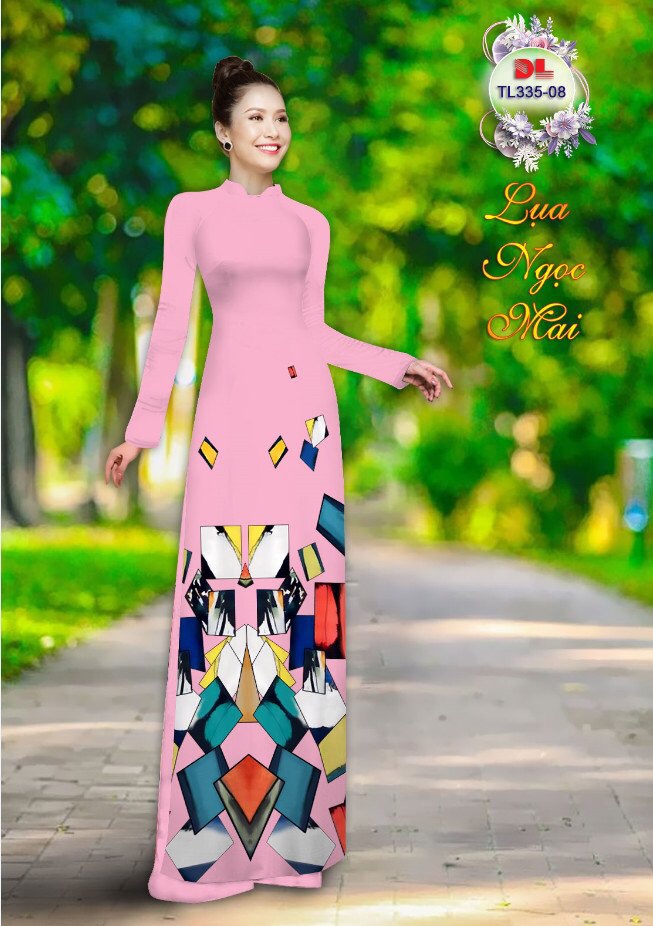 [HCM]Vải áo dài lập thể