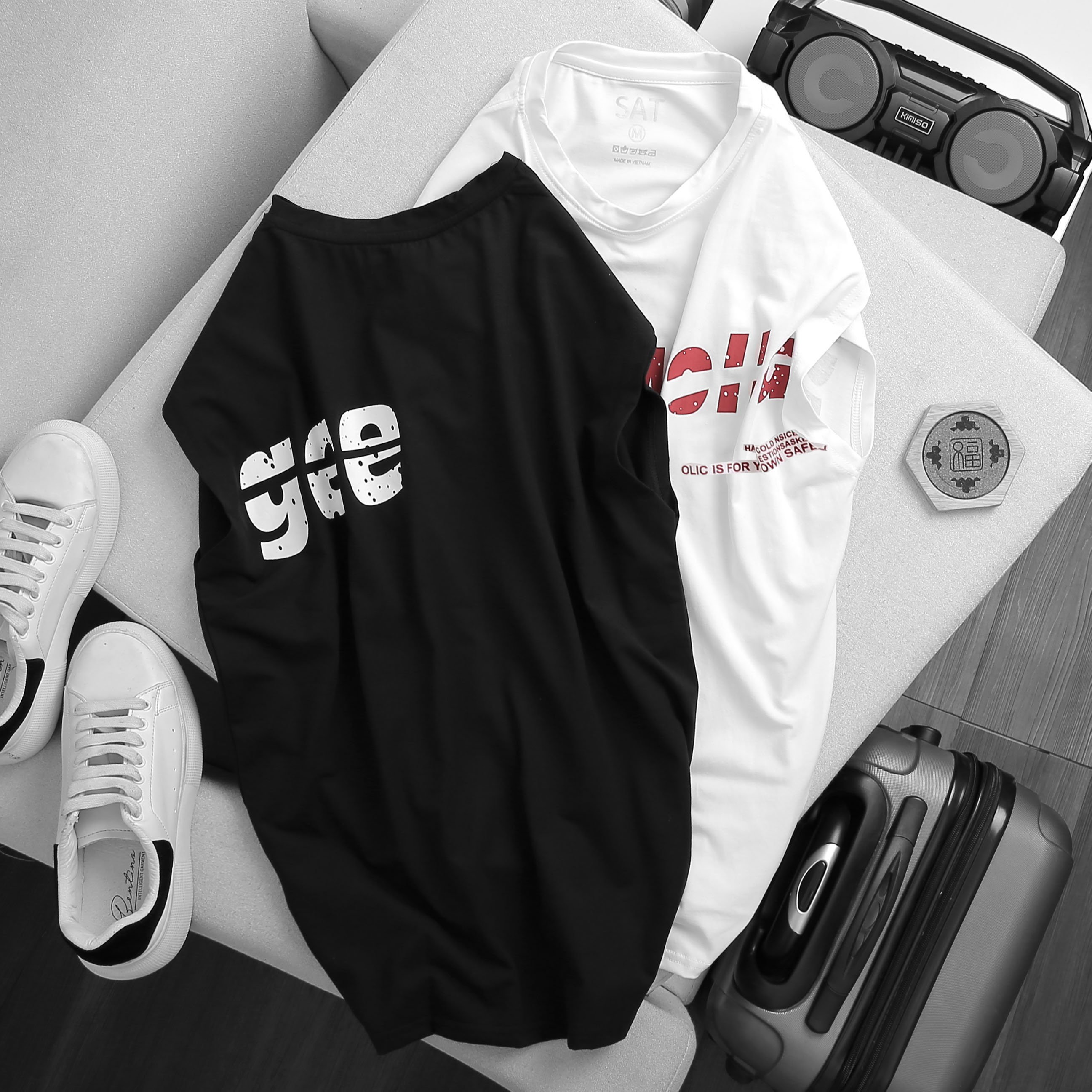 [HCM]Áo Tank Top Đỏ Wolla Gee Cao Cấp - SAT