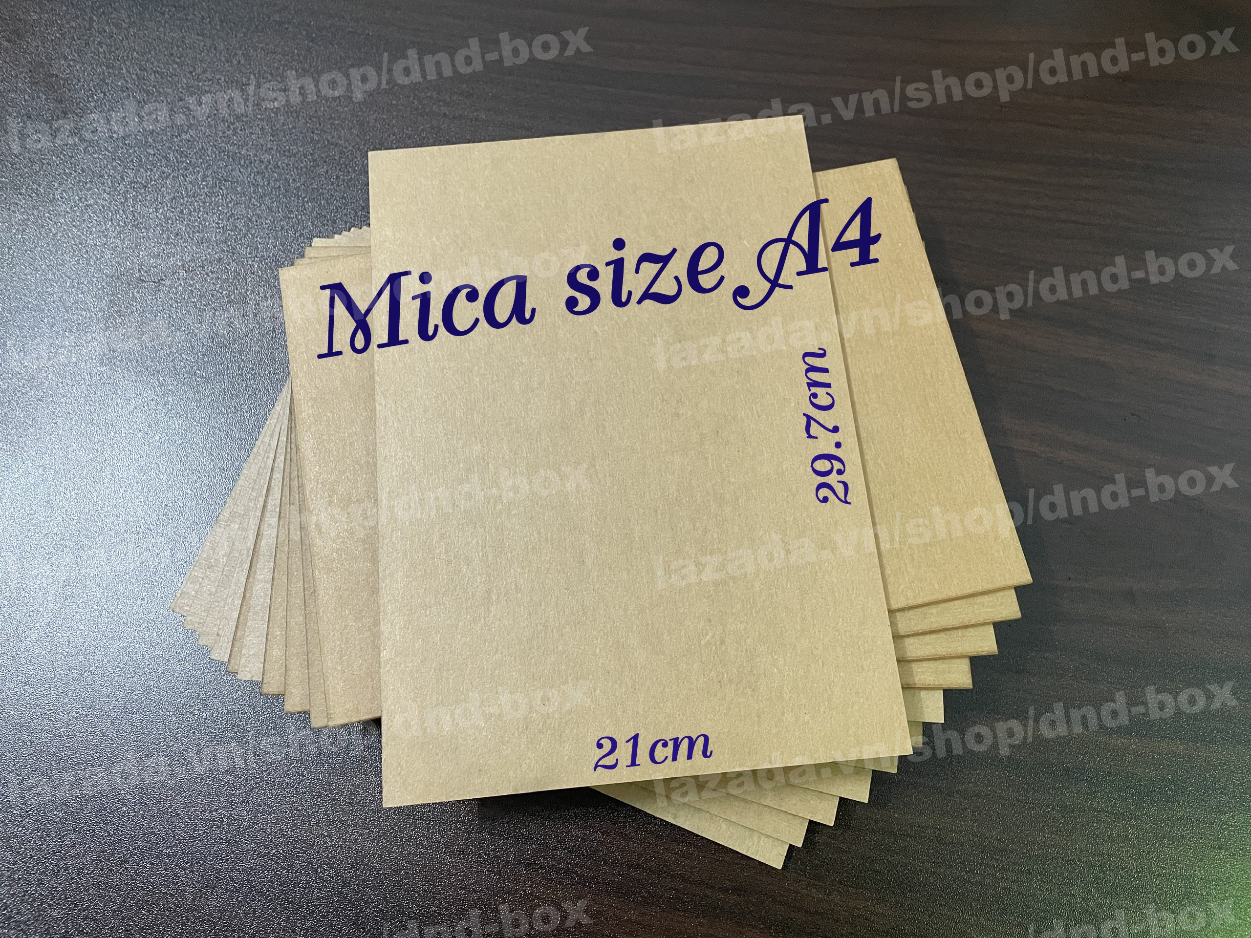 Tấm mica size A4 (21cm x 29,7cm) dày từ 2mm đến 5mm