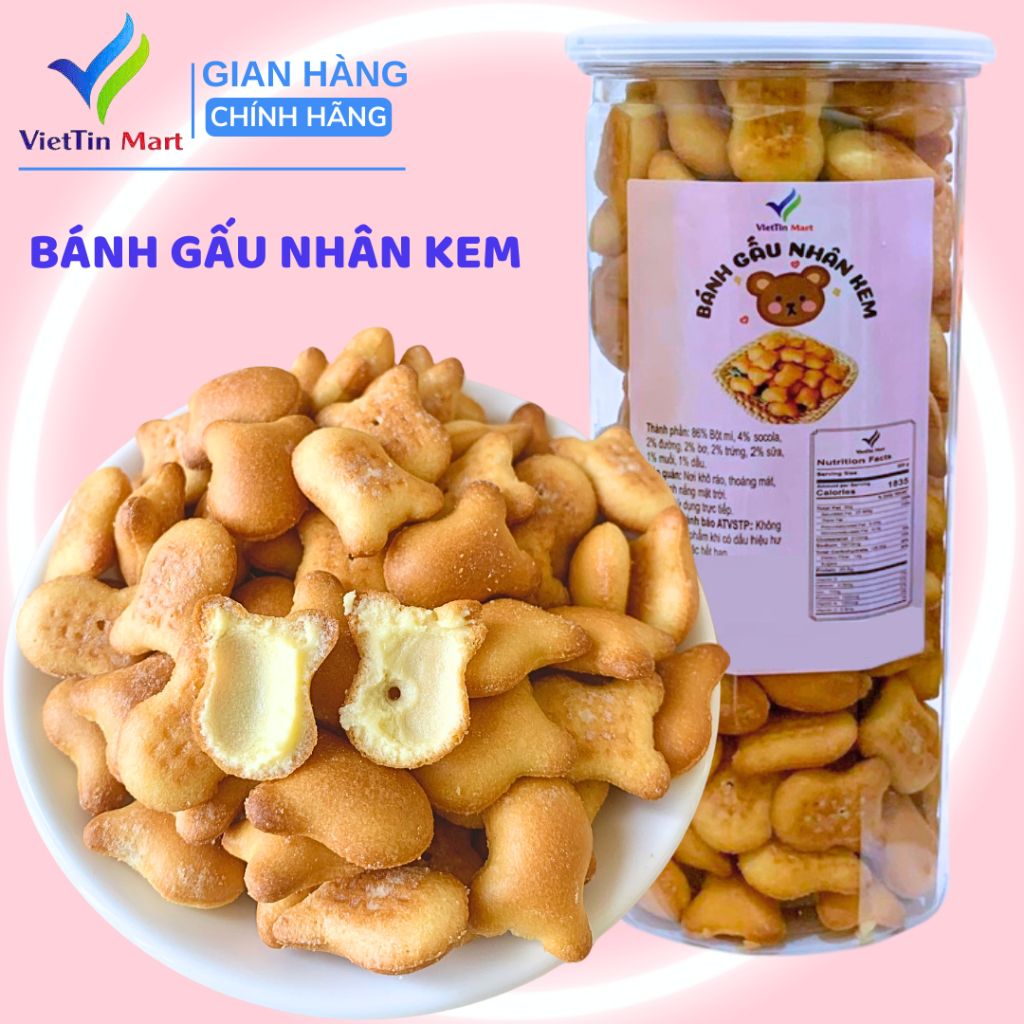 420GR_ Bánh gấu 3 vị -Viettin Mart